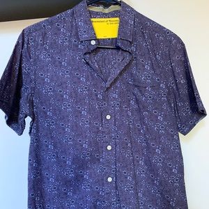 Descendant of Thieves  Short Sleeve Button Down